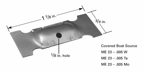 71-RDM Low power micro electronics vacuum evaporation sources ME23