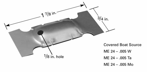 71-RDM Low power micro electronics vacuum evaporation sources ME24