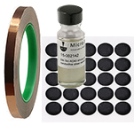 Adhesives for electron microscopy