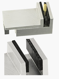 EM-Tec conductive soft jaw lining kit for vise type SEM sample holders