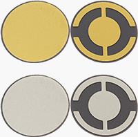 Electrode Quartz Crystals for thickness monitors/controllers     
