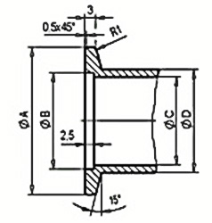 DN-KF-Flanges