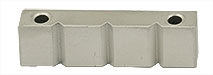 EM-Tec CVC1 Standardspannbacke mit dreifacher Kerbung, 12x40x6 mm