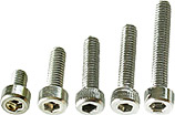 EM-Tec M2C Set, M2 Zylinderkopfschrauben mit Innensechskant, Rostfreier Stahl AISI 304:<br><br> 10 Stück M2 x5 mm, 10 Stück M2 x 6 mm, 10 Stück M2 x 8 mm, 10 Stück M2 x 10 mm & 10 Stück M2 x 12 mm