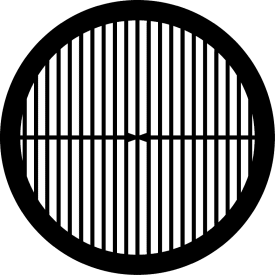 Gilder G200PB TEM Netzchen, Parallelstege mit Quersteg, 200 Mesh