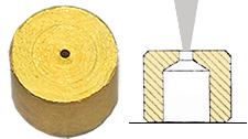 EM-Tec B100 Faraday cup with 100µm hole