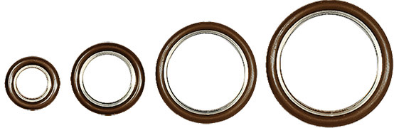 KF Zentrierring mit 304 Edelstahlzentrierring und Viton O-Ring