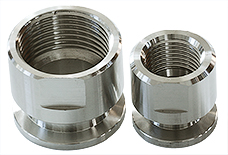 EM Tec KF NW Edelstahl Adapter F r BSPT NPT Und Metrisches Gewinde