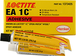 Loctite 1C Hysol, Torr-Seal Vakuum Abdichtungs-Epoxidharz Kit, 113 Gramm